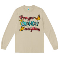 Mushroom Prayer Changes Everything Long Sleeve Tee - BundleAndBundleShop