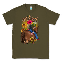 Army Green actin up malias Classic Tee - MaliasSmallBusiness