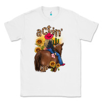 White actin up malias Classic Tee - MaliasSmallBusiness