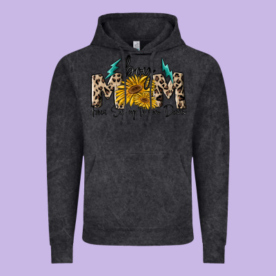 Boy Mom From Son Up To Sun Down Vintage Hoodie Designed By Maliassmallbusiness