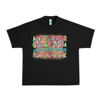 Black my temper goes from zerobail money real quick Urban Heavy Tee - NancyCooperArtShop