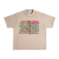 French Oak my temper goes from zerobail money real quick Urban Heavy Tee - NancyCooperArtShop