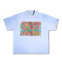Grape Ice my temper goes from zerobail money real quick Urban Heavy Tee - NancyCooperArtShop