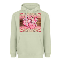Matcha cancer hearts Heavyweight Hoodie - CowGirlArtShop