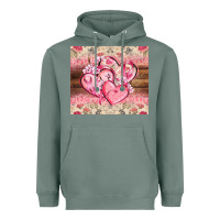 Sage cancer hearts Heavyweight Hoodie - CowGirlArtShop