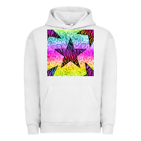 Pigment Lunar Rock zebra glitter star seamless pattern Urban Hoodie - BundleAndBundleShop