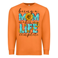 Carrot Being a Mom makes my life complete Mother's Day Premium Sweatshirt - CowGirlArtShop