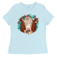 Hareford Leopard Gemstone Ladies Tee | Teevron
