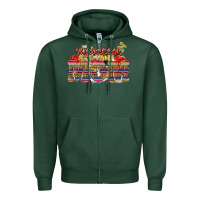 Sports Green Mexican Mom Zipper Hoodie - NancyCooperArtShop