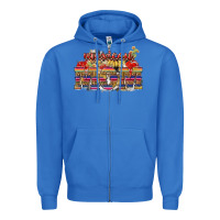 True Royal Mexican Mom Zipper Hoodie - NancyCooperArtShop