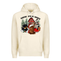 Tofu hanging with my gnomies Premium Hoodie - CowGirlArtShop