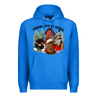 True Royal hanging with my gnomies Premium Hoodie - CowGirlArtShop
