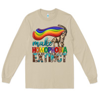 Mushroom Lgbtq Make Homophobia Extinct Long Sleeve Tee - BundleAndBundleShop