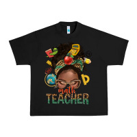 Black math teacher life afro messy bun Urban Heavy Tee - NancyCooperArtShop