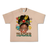 Burro math teacher life afro messy bun Urban Heavy Tee - NancyCooperArtShop