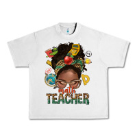 Lunar Rock math teacher life afro messy bun Urban Heavy Tee - NancyCooperArtShop