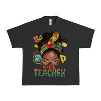 Pigment Black math teacher life afro messy bun Urban Heavy Tee - NancyCooperArtShop