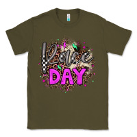 Army Green race day Classic Tee - JahusDesignShop