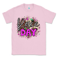 Bubblegum Pink race day Classic Tee - JahusDesignShop