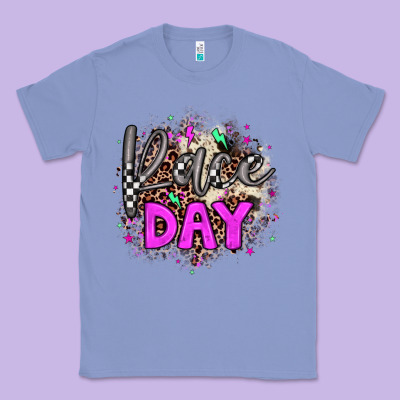 Race Day Classic Tee Designed By Jahusdesignshop