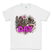 White race day Classic Tee - JahusDesignShop