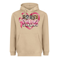 Mushroom brave and strong cancer awareness Heavyweight Hoodie - CowGirlArtShop