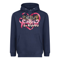 Navy brave and strong cancer awareness Heavyweight Hoodie - CowGirlArtShop