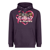 Plum brave and strong cancer awareness Heavyweight Hoodie - CowGirlArtShop