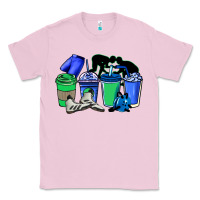 Bubblegum Pink wrestling coffee cups Classic Tee - NancyCooperArtShop