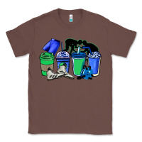 Chestnut wrestling coffee cups Classic Tee - NancyCooperArtShop