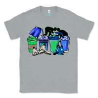 Heather Grey wrestling coffee cups Classic Tee - NancyCooperArtShop
