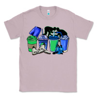 Lilac wrestling coffee cups Classic Tee - NancyCooperArtShop