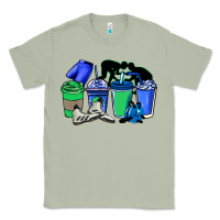 Matcha wrestling coffee cups Classic Tee - NancyCooperArtShop