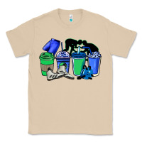 Mushroom wrestling coffee cups Classic Tee - NancyCooperArtShop