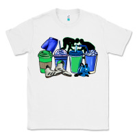 White wrestling coffee cups Classic Tee - NancyCooperArtShop