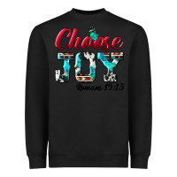 Black Choose Joy Heavyweight Sweatshirt - BundleAndBundleShop