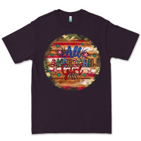 Plum all american girl Premium Tee - Artiststas