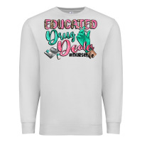 Dove Grey Educated drug dealer Nurse life Premium Sweatshirt - CowGirlArtShop