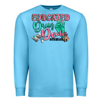 Ocean Blue Educated drug dealer Nurse life Premium Sweatshirt - CowGirlArtShop