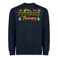 Navy football therapy Heavyweight Sweatshirt - BundleAndBundleShop