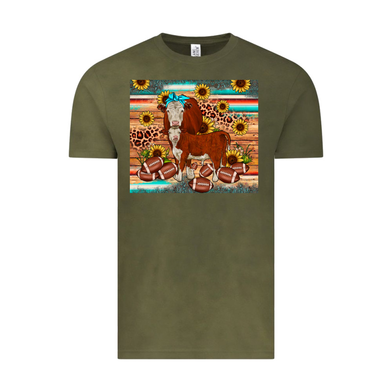 Football Hereford Sunflower Tumbler Vintage Tee by JahusDesignShop | Teevron