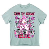 Arona let it snow somewhere else Heavy Core Tee - AdoDesignShop
