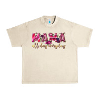 Sandshell mama all day everyday Urban Heavy Tee - NancyCooperArtShop
