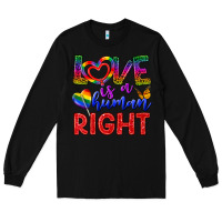 Black Love İs a Human Right Long Sleeve Tee - BundleAndBundleShop