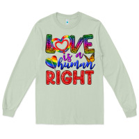 Matcha Love İs a Human Right Long Sleeve Tee - BundleAndBundleShop