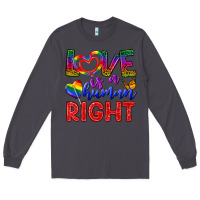 Smoke Love İs a Human Right Long Sleeve Tee - BundleAndBundleShop