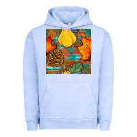 Pigment Grape Ice fall pumpkins seamless pattern Urban Hoodie - BundleAndBundleShop