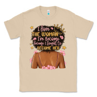 Mushroom i love the woman i've become because i fought to b Classic Tee - MaliasSmallBusiness