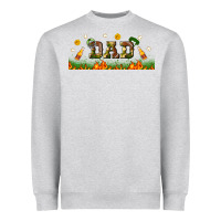Heather Grey american football dad libbey glass Heavyweight Sweatshirt - BundleAndBundleShop