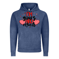 Vintage Denim i'm yours no refunds Vintage Hoodie - MaliasSmallBusiness